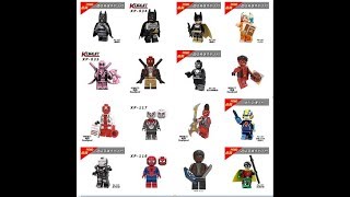 New LEGO Mini Figures From quotPogoquot quotKoruitquot and quotKOPFquot Lego Knockoff [upl. by Daenis]