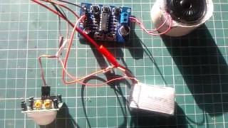 Isd1820 PIR sensor amp Speaker without Arduino [upl. by Aerbua232]