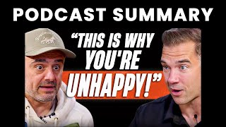 1 Reason You’re Unhappy Do This to Overcome Anxiety  Gary Vee  The School Of Greatness [upl. by Nosnhoj]