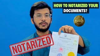 Notarization of documents in 🇵🇰  How to notarize documents for Chinese universities [upl. by Marsden]