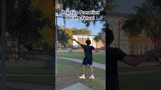 Best Pronation Drill  Practice Pronation On the Fence [upl. by Rosen]