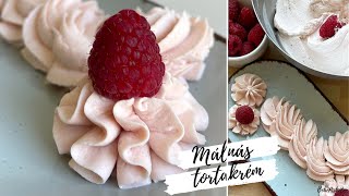 MÁLNÁS Tortakrém 💓  gyümölcsös krém 🍓🫐🍒🍌  BebePiskóta [upl. by Nire]