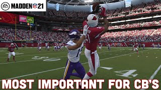 Which Stats Matter For Cornerbacks In Madden [upl. by Saidnac]