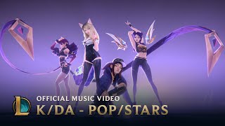 KDA  POPSTARS ft Madison Beer GIDLE Jaira Burns  Music Video  League of Legends [upl. by Aranaj]