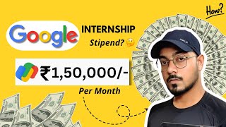 Google Winter Internship 2025  Stipend upto ₹15 Lakhs per month  The Roaming Freelancer [upl. by Noillid]