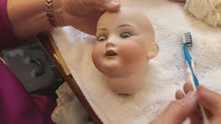 DOLL REPAIR BASICS  CLEANING AND STRINGING  PUT YOUR DOLL BACK TOGETHER [upl. by Viddah]