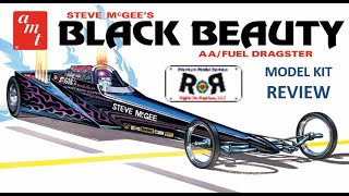 Black Beauty Dragster 125 Scale AMT 1214 Model Kit Build amp Review [upl. by Nitsua180]