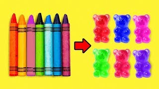 16 BRILLANTES IDEAS CON CRAYONES QUE HARÁN QUE TE DIGAS WOW [upl. by Mikiso]