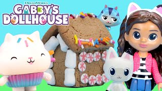 🍭 Gabby amp Pandys Fairytale Candy House 🏠  GABBYS DOLLHOUSE TOY PLAY ADVENTURES [upl. by Wohlen913]