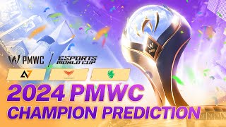 2024 PMWC PREDICTIONS EP01 WHO ARE CHAMPION MATERIALS  PUBG MOBILE ESPORTS [upl. by Llirpa468]