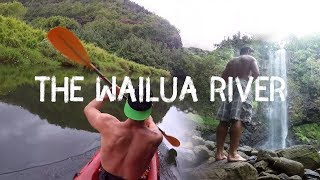 Kauai Adventures Wailua Rivers Secret Waterfall [upl. by Annalla]