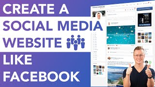 Create A Social MediaCommunity Website Using PeepSo [upl. by Kacerek]