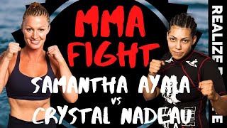 Samantha Ayala vs Crystal Nadeau  FULL MMA FIGHT  AMMO Fight League quotThe Returnquot [upl. by Teodorico]