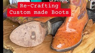 RECRAFTED Custom made Boots JR Soles [upl. by Nyrak]