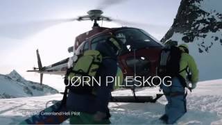 Heliskiing nord for Polarcirklen [upl. by Ahsieat]