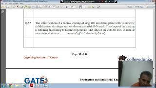 gate 2023 Production and Industrial Engineering PI solution Q57 [upl. by Piper]