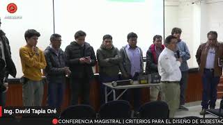 🔴CONFERENCIA  CRITERIOS PARA EL DISEÑO DE SUBESTACIONES ELÉCTRICAS DE POTENCIA DE MEDIA TENSIÓN [upl. by Erodasi182]