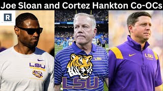 LSU Promotes Joe Sloan and Cortez Hankton As CoOffensive Coordinators  LSU Tigers Football [upl. by Yoshio501]