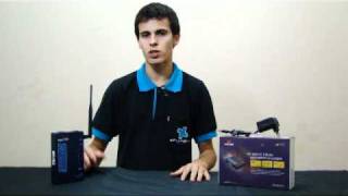 Roteador Wireless AP Router WR254HT 54 Mbps e 24Ghz Com Potência de 400mw [upl. by Relyks458]