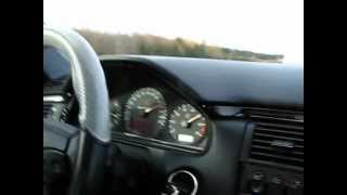 FAST 520 HP Saab 9000 AERO Vs E55 AMG 400 HP No SC 50300 Kmh [upl. by Sholeen]