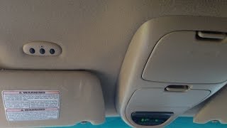 Homelink install in 2001 Ford F150 SuperCrew Lariat 4x4 [upl. by Ylam]