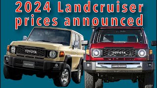 LANDCRUISER 70SERIES V8 and 28 PRICES 4xoverland​ [upl. by Atinele512]