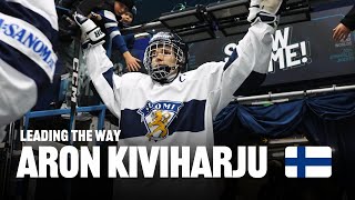 Aron Kiviharju Leading The Way  2024 U18MensWorlds [upl. by Aihsekan]