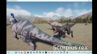 Best Tsintaosaurus Hunting Animations All Carnivorous DinosaursJurassic World Evolution2 gameplay [upl. by Fulks]