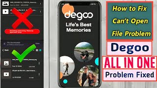 How to Fix Degoo App Not Working or Not Opening or Data Retrieve Problem on Android amp iOS  Quick [upl. by Halil]