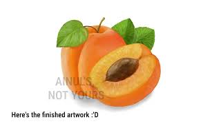 Half early process  Apricot Rendering with mouse [upl. by Ymiaj945]