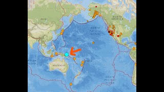 Super Deep 60 Earthquake Papua New Guinea region Wednesday 10302024 [upl. by Ahsemak821]