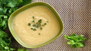 Recette  Velouté de céleri rave au Thermomix [upl. by Marl]