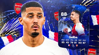 88 TOTY HONOURABLE MENTIONS SALIBA SBC PLAYER REVIEW  FC 24 Ultimate Team [upl. by Muna]