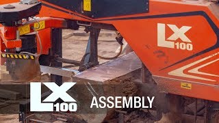 LX100 Sawmill Assembly  WoodMizer Europe [upl. by Imekawulo]