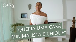 Luedji Luna abre casa com estilo minimalista e decoração sofisticada  CASA VOGUE [upl. by Lleoj]