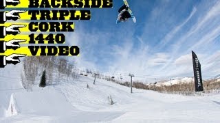 Mark McMorris Worlds First Backside 1440 Triple Cork HD  TransWorld SNOWboarding [upl. by Adnara]