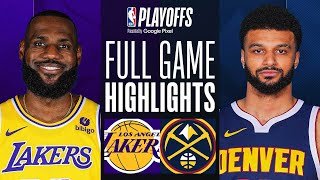 7 LAKERS at 2 NUGGETS  FULL GAME 5 HIGHLIGHTS  April 29 2024 [upl. by Iahs]