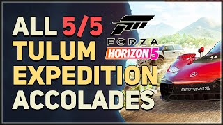 All 5 Tulum Expedition Optional Accolades Forza Horizon 5 [upl. by Tjader]