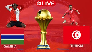 LIVE GAMBIA VS TUNISIA AFCON QUALIFIERS 2025 [upl. by Dinerman]