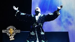 Bobby Roodes glorious entrance NXT TakeOver Brooklyn II only on WWE Network [upl. by Norvil]