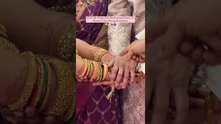 Grooms remember its always the little gestures😣♥️ wedding trending couple weddingcouple viral [upl. by Glynas]