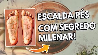 30 MINUTOS POR DIA E ELIMINA INCHAÇO DOS PÉS  ESCALDA PÉS MILENAR  Peter Liu [upl. by Alejna865]