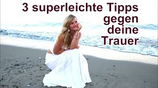 3 Tipps 😭 gegen dein TraurigseinKarma 😃 [upl. by Einnob]