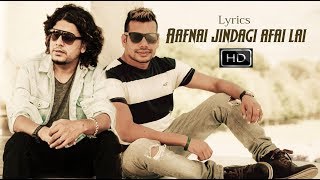 New Lyrics Video Song  AAFNAI JINDAGI AAFAI LAAI  FT PRAMOD KHAREL SHIVA PARIYAR [upl. by Folger]