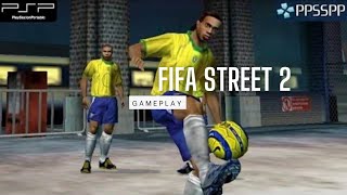 FIFA STREET 2PSPPPSSPPGAMEPLAYemulator ppsspp ppssppgames [upl. by Marigold]