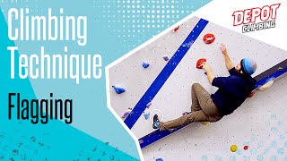 Depot Climbing technique flagging [upl. by Euginomod]