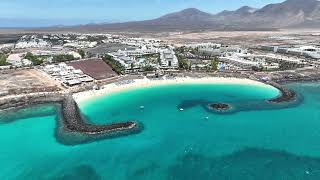 Lanzarote  Playa Dorada  Just Amazing  Aerial View in 4K [upl. by Saville977]