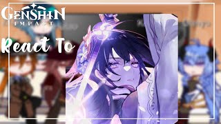 ➻ Liyue react to Raiden Ei  Genshin impact  Gacha Club [upl. by Etselec]