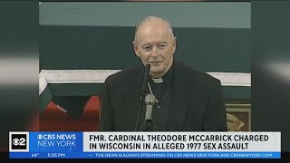 Former Cardinal Theodore McCarrick charged with sex assault in Wisconsin [upl. by Naldo]