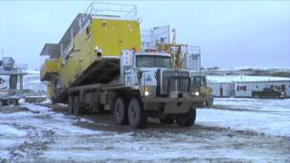 Eagle Drilling Service Rig 1  Rig Move Video [upl. by Murtha]